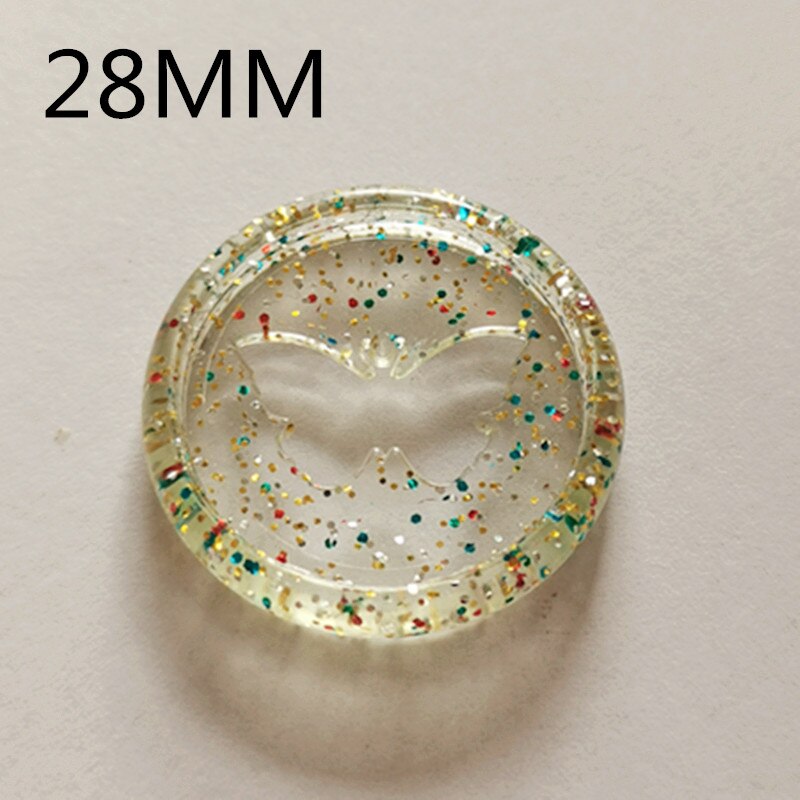 Hebilla de encuadernación de hojas sueltas de plástico con agujero de mariposa, 26MM, agujero De Seta, hebilla de disco plegable, anillo de encuadernación, 100 Uds.: Colorful