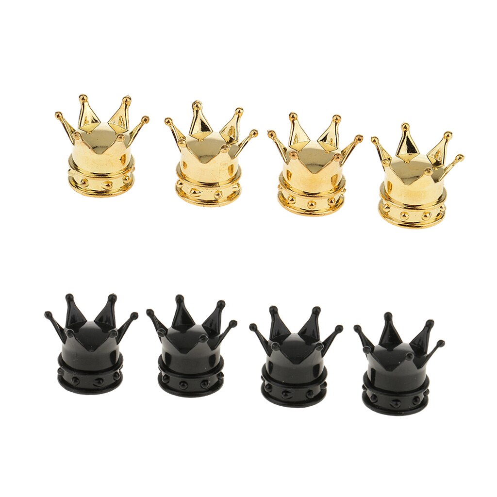 Magideal 8 Pcs Auto Motorfiets Band Ventiel Cap Crown Vorm