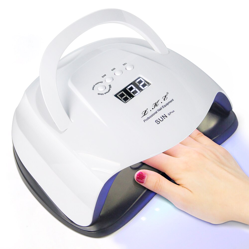 LKE Nail Droger 48W 54W LED Nail Lamp Drogen UV Gel ZON X 30 s/60 s knop Timer Licht Automatische inductie Manicure Nail Art Lamp