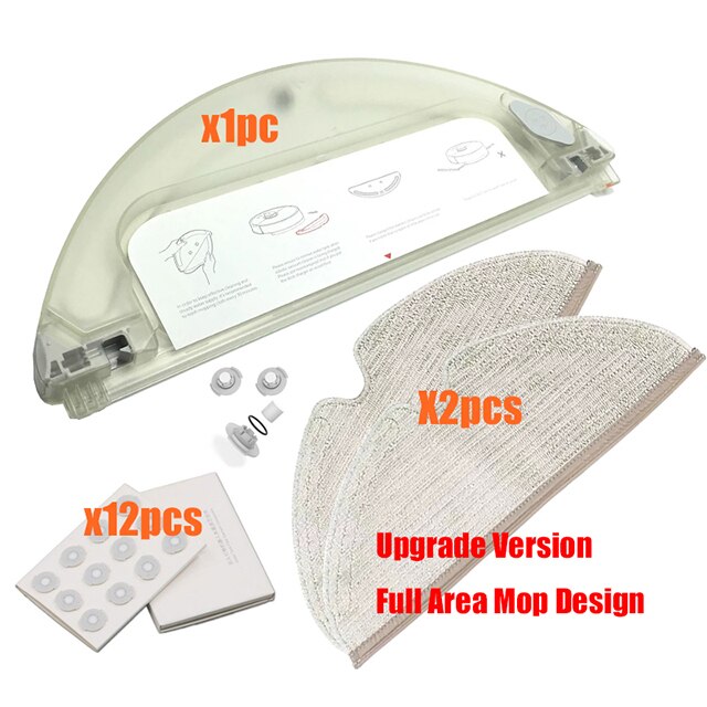 Kit2 - Réservoir d'eau pour Xiaomi Roborock 1-2 S5 S50 S51 S55 S6 S60