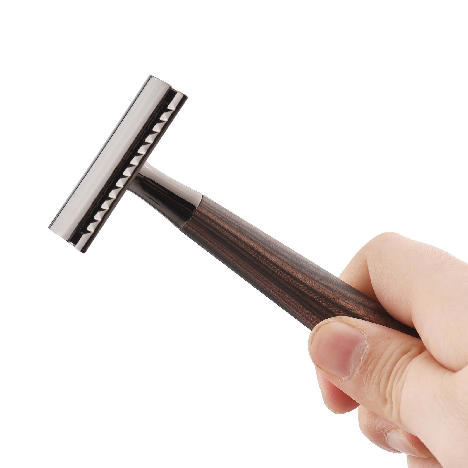 1Pc Dubbele Rand Scheermes Lange Natuurlijke Houte Vicedeal 1pc-dubbele-rand-scheermes-lange-natuurlijke-houte-vicedeal