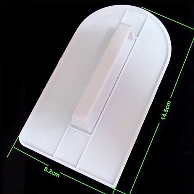 DIY Turn Cake Scraper Plastic Cake Smoother Polisher For Fondant Sugarcraft Cake Decorating Tools Cake Spatula Icing Tool