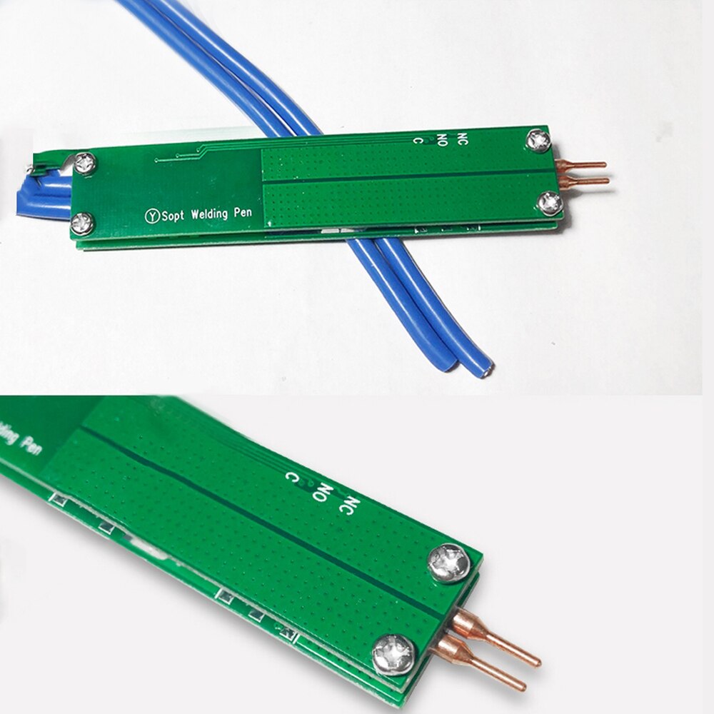 Integrated Handheld Spot Welding Pen Handle Automatic Trigger Built-in Switch for 18650 Battery Welding Machine DC Connector