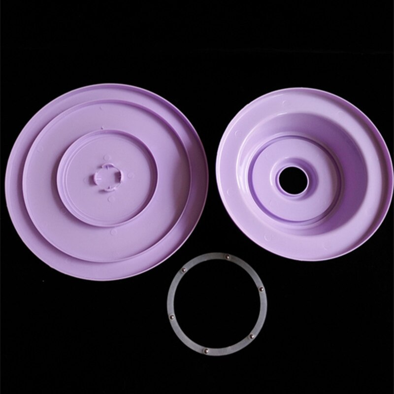 Plastic Cake Plate Turntable Rotating Anti-skid Round Cake Stand Cake Decorating Rotary Table Kitchen DIY Pan Baking Tool