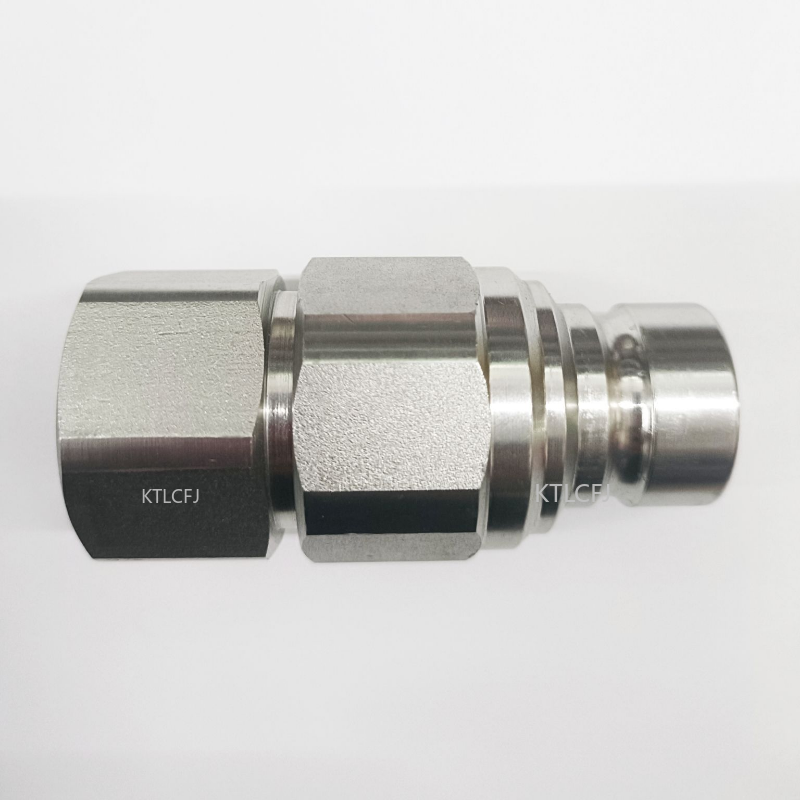 Excavadora hidráulica plana FF de alta presión, martillo rotura, abrazadera de madera, enchufe rápido, acoplador rápido de conexión rápida