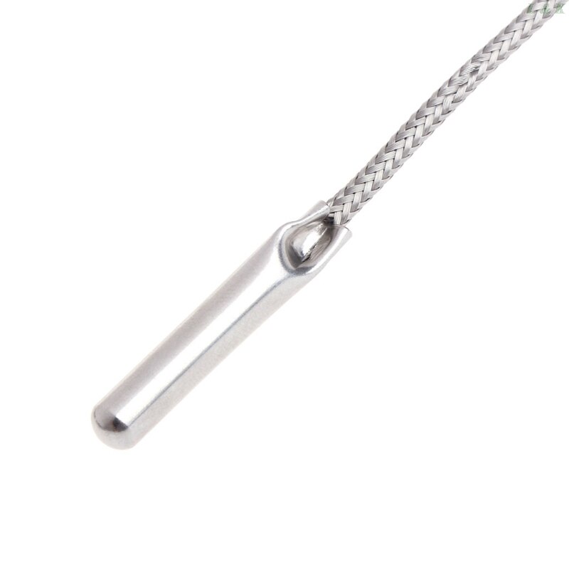 Stainless Steel RTD PT100 Temperature Sensor Thermocouple with 2m 3 Cable Wires