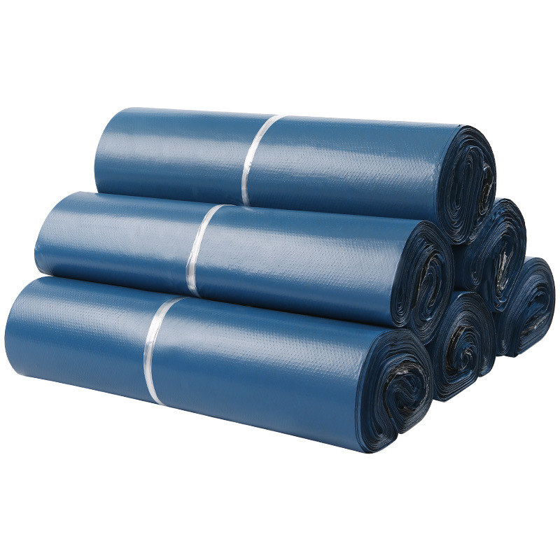 Blauwe Kleur Plastic Express Verpakking Zak Waterdichte Mailing Enveloppen Self Seal Post Tassen Kleding Koerier Opbergzakken