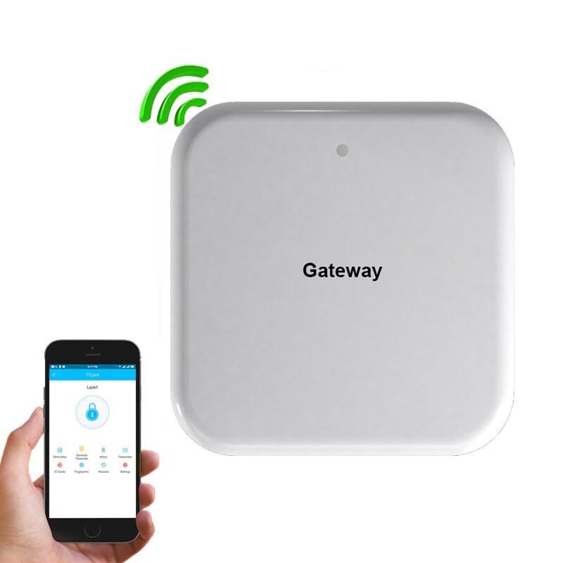 Ttlock app internet wifi bluetooth bloqueio g2 gateway para fechadura de porta inteligente hotel fechadura adaptador wi-fi realizar controle remoto