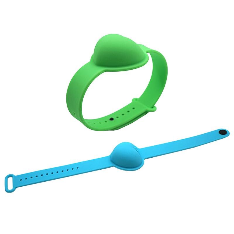 2Pcs Hand Sanitizer Wristband Liquid Soap Wristband for Travel Outdoor