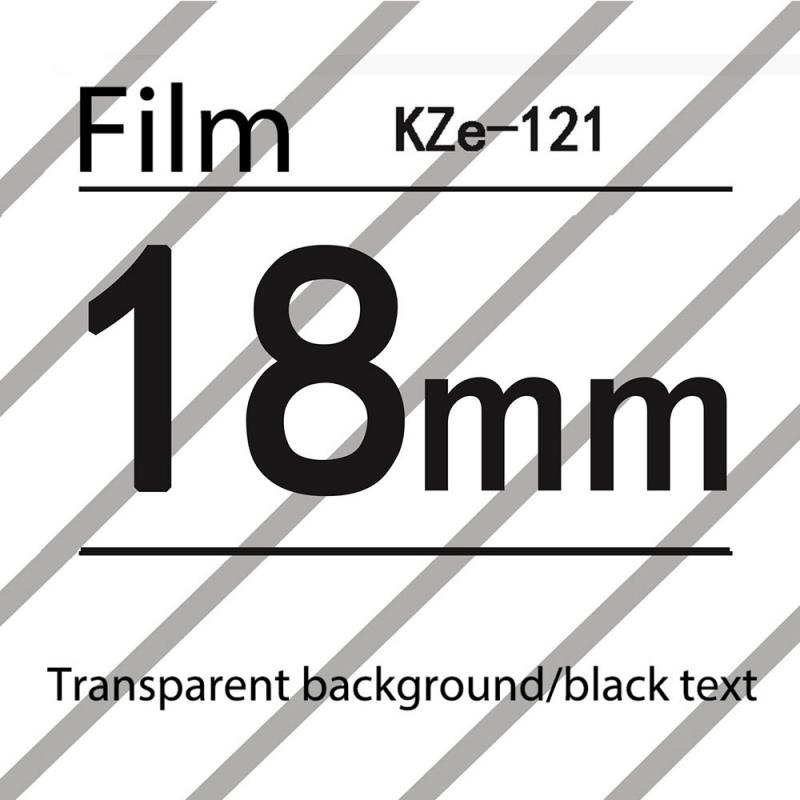 Geschikt Voor Brother Label Machine Lint 18mm6 9 12 PT-E100B/E300/D210 Zwart Op Wit Tz Tze 231 gelamineerd Linten: 01