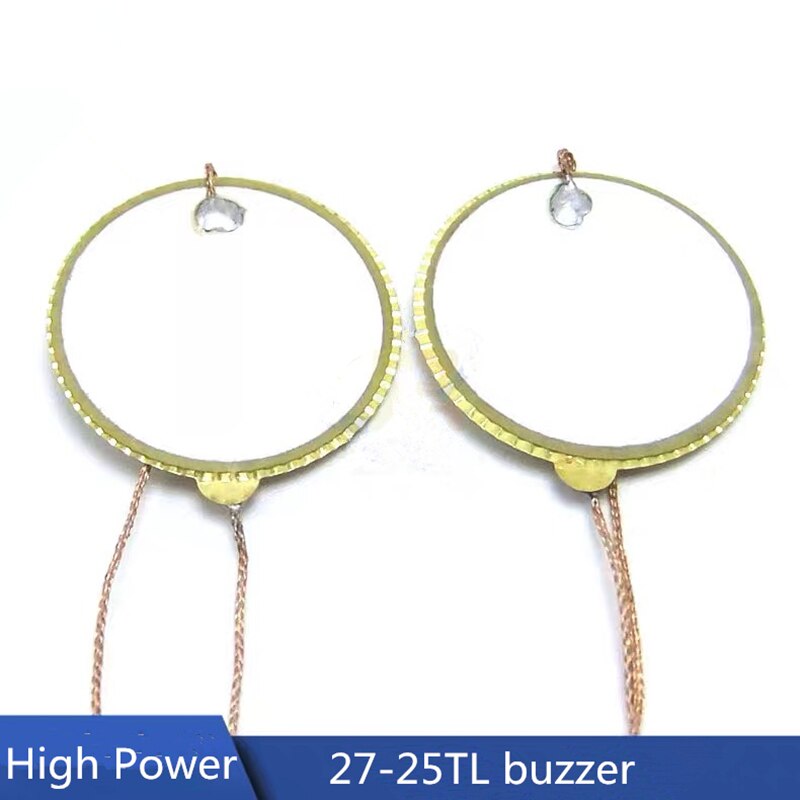 23.5mm piezoelétrico cerâmico duplo-sided buzzer ultra-sônico chifre alarme fole piezo cerâmica de alta potência