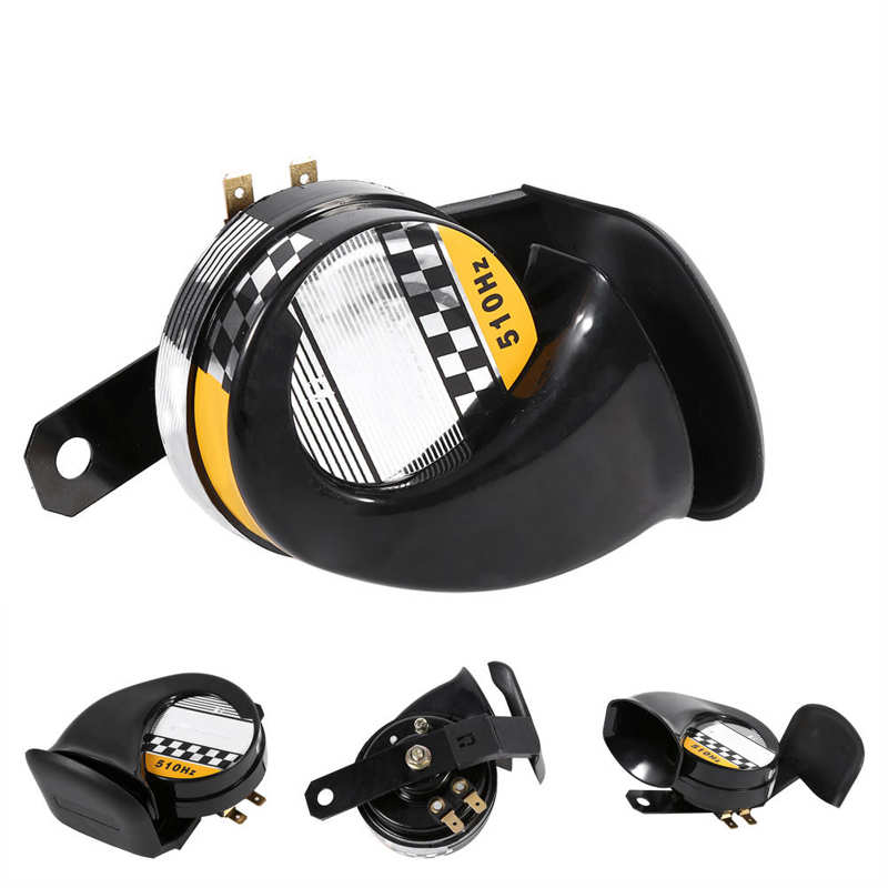Universal- Mini Laute Elektronische Schnecke Horn Für Motorrad Lauter Stimme Lautsprecher 12V 510HZ