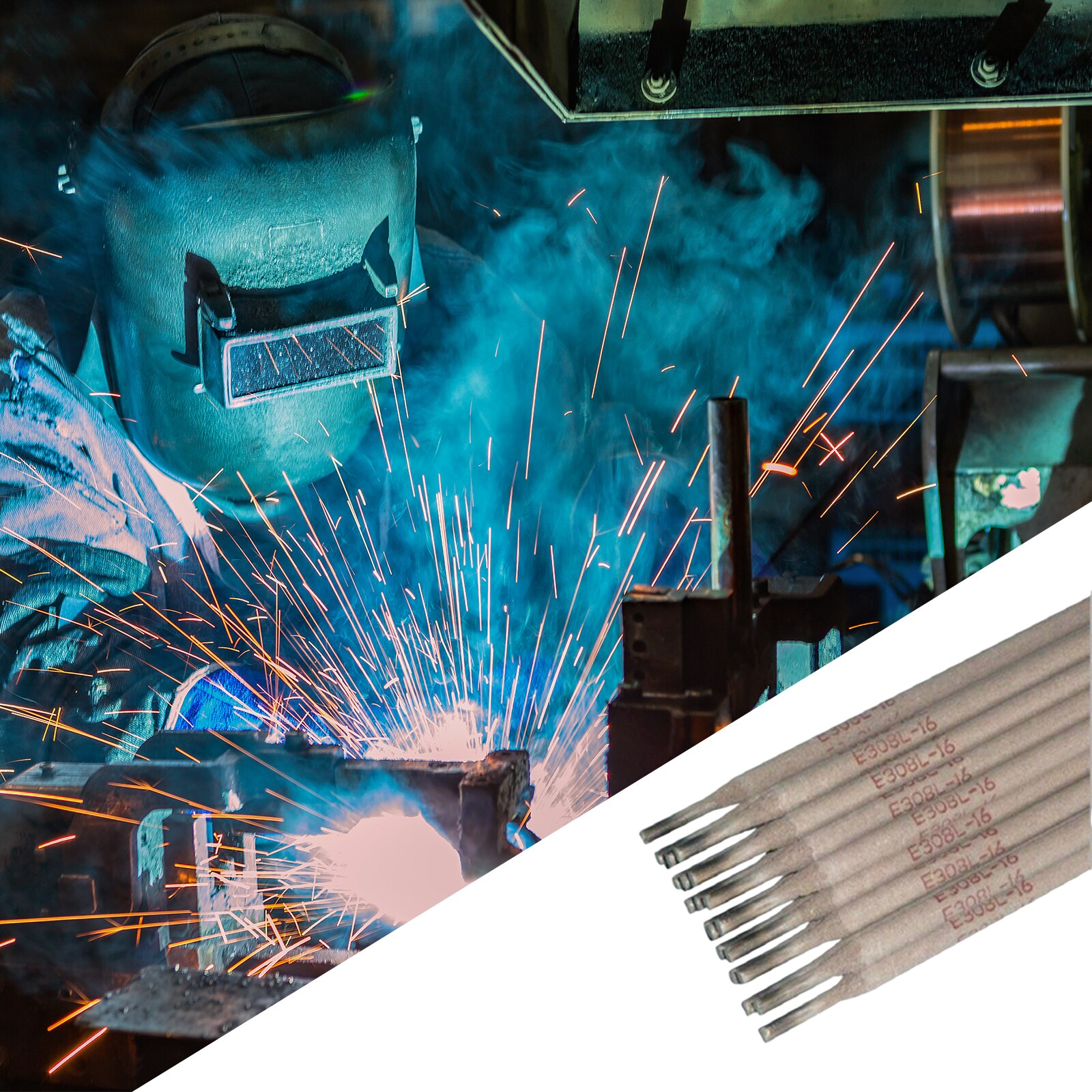 E308-16 Stainless Steel Welding Rod 2.5mm 3.2mm Electrode for Welding Excellent Welding Tool Accessories Used for Welding Steel