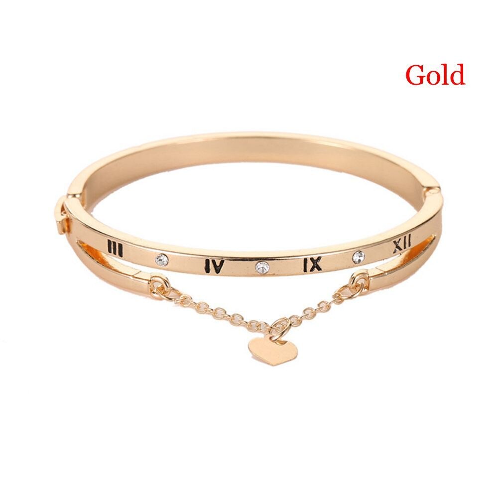 Pulsera de cristal con diamantes de imitación para mujer, brazalete de cadena con forma de hojas, pulsera de lujo, joyería de para boda: B-gold