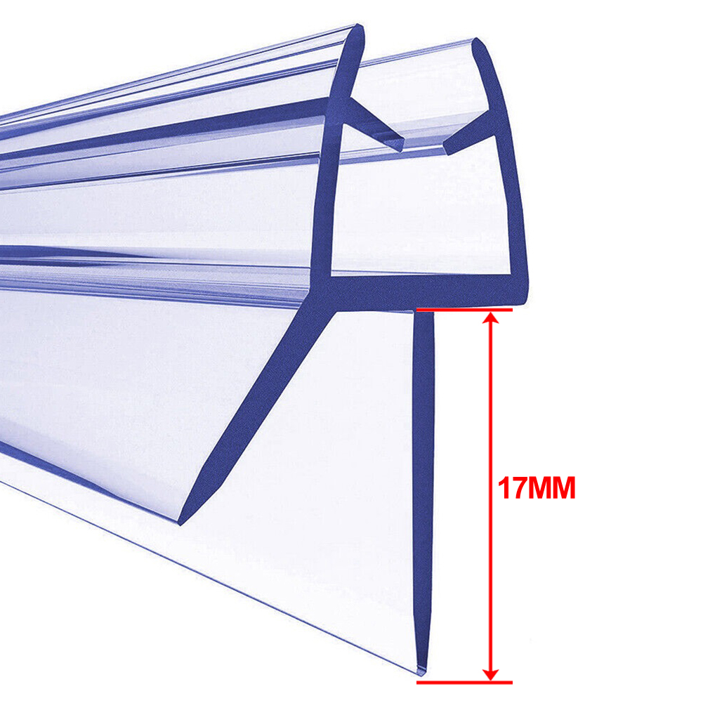 Overlegen tetningslist for badekar og dusj, 2- pakning , 50cm tetninger , 6mm 4 , holder effektivt på vannet: Himmelblå