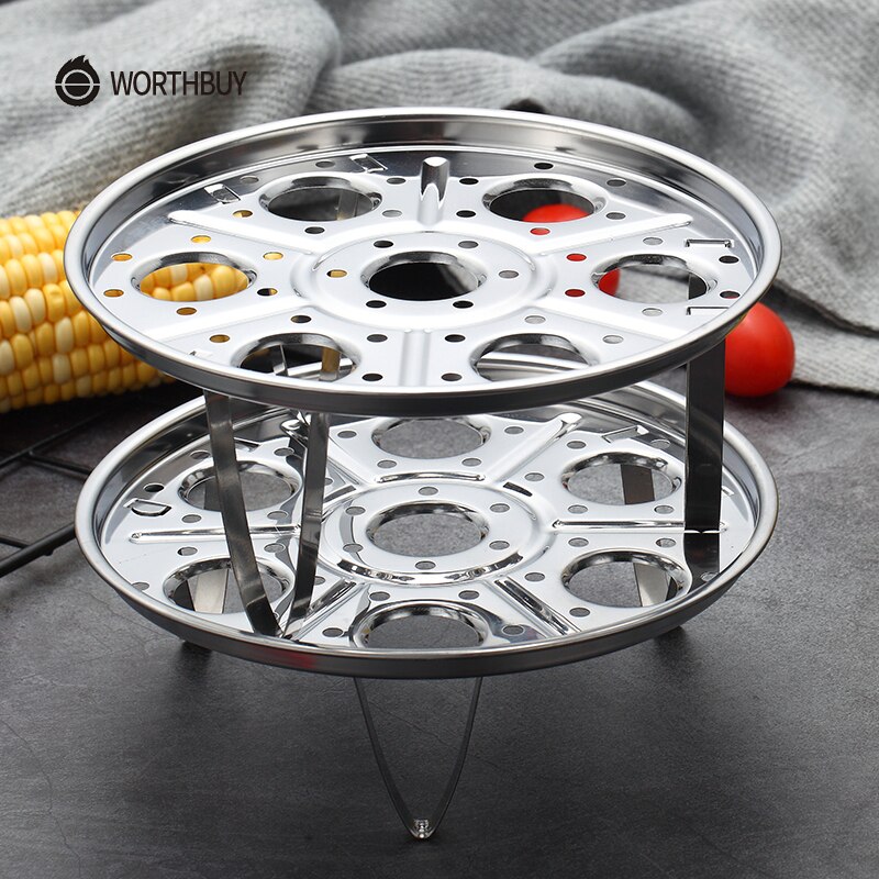 Chinese Steam Rack 2 Pcs/Set Multifunctional Stainless Steel Steamer ... – Grandado