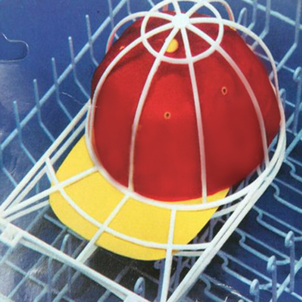 Merkki ballcap urheiluhattu lippiksen pesu säilytysteline järjestää puhtaampaa pesukone