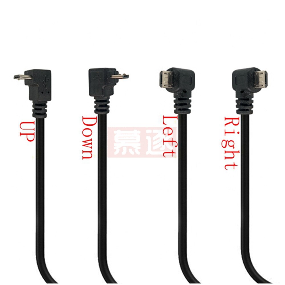 Micro USB USB 2.0 Male Connector to Micro USB 2.0 Female Extension Cable 30cm 50cm With screws Panel Mount Hole
