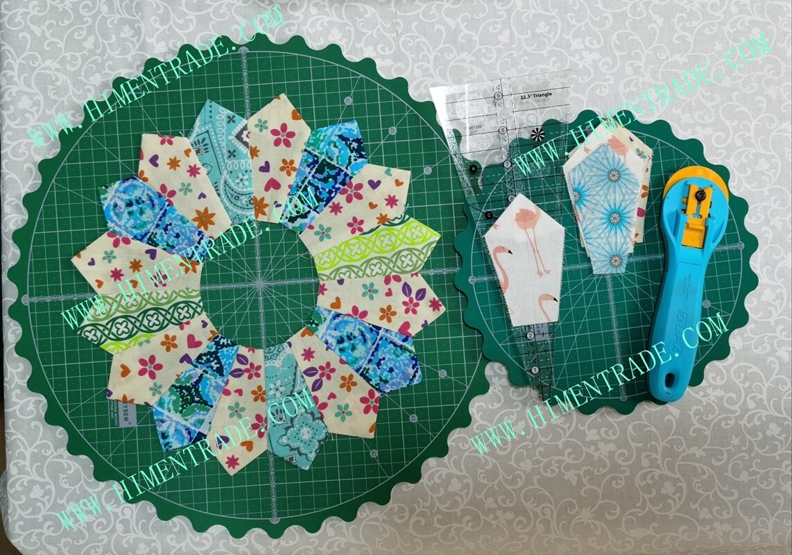 Self Healing Rotary Cutting Mat for Office School Supplies Quilting, Paper Craft, Clay Craft, Art Craft size 8 inch (20cmX20cm): big-small-together