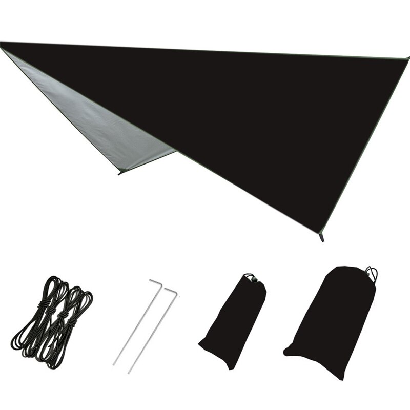 Waterproof Sun Shelter Triangle Sunshade Protection Outdoor Garden Patio Pool Shade Sail Awning Camping Shade Cloth: BK1