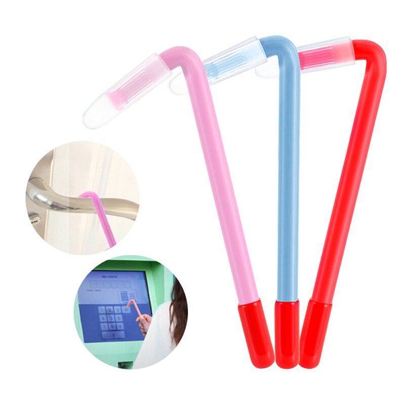 Anti-contact draagbare liftdeur open knop lade deurgreep assistent