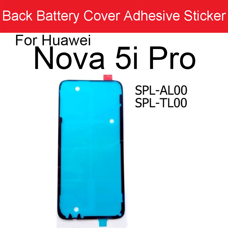 Back Battery Housing Cover Sticker Adhesive Glue Tape For Huawei Nova 2S 3 3E 3i 4 4E 5 5i 5T 5Z 6 7 Pro 6 7SE Replacement Parts: Yellow
