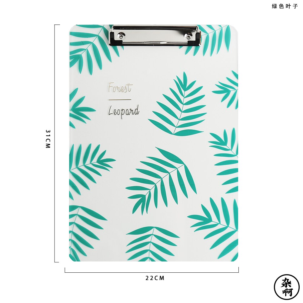 Note Pad Folder Simple Small fresh transparent A4 folder learning writing... – Grandado