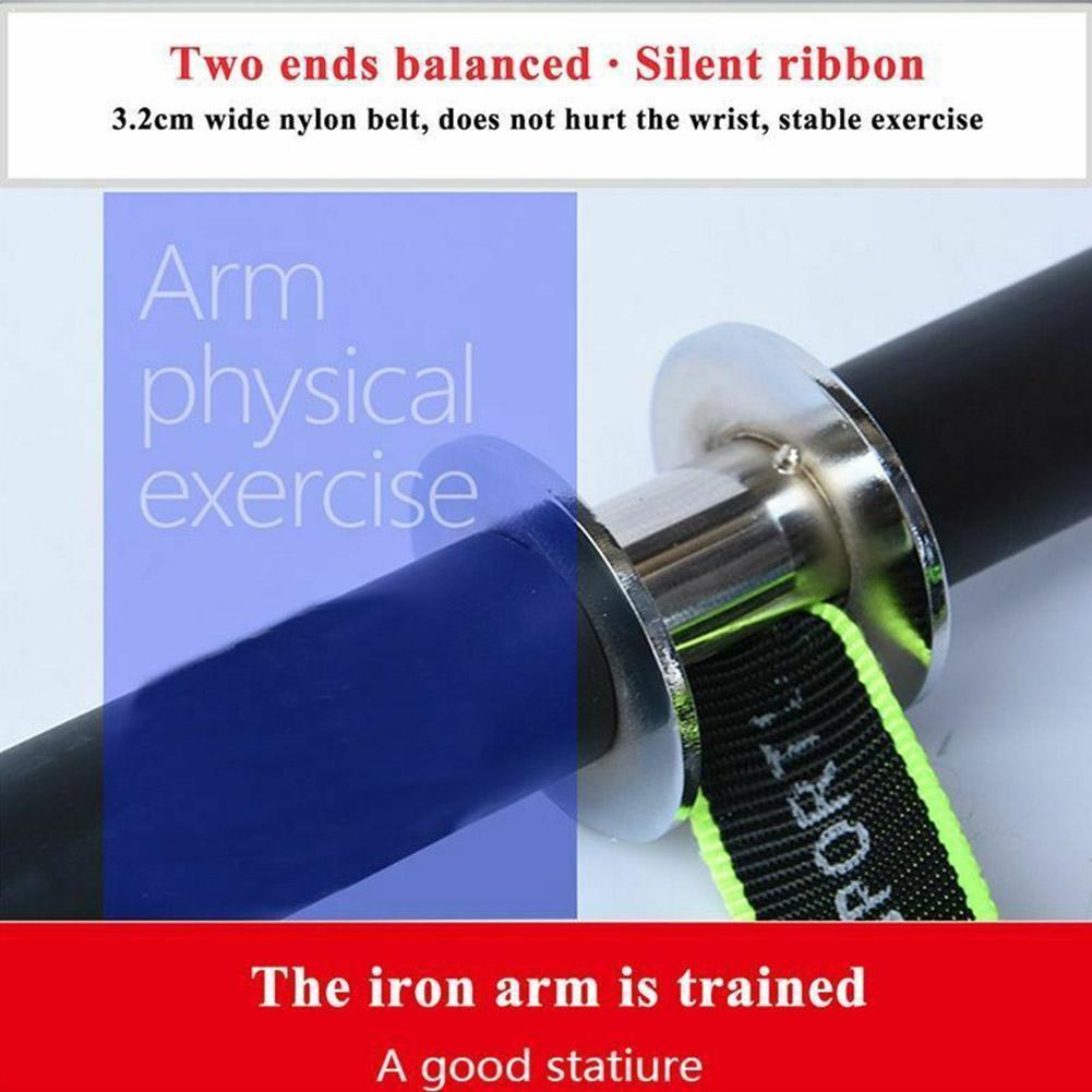 Forearm Strength Trainer Arm Triceps Blaster Wrist Equipment Strengthener Biceps Roller Weight Power Home Lifting Fitne H9D6