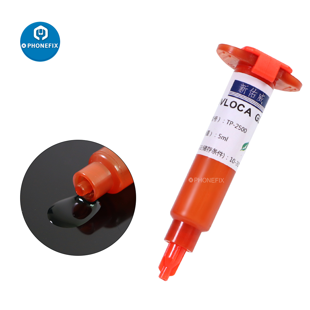 UV-Kleber, optischer Flüssigkeit, klarer Klebstoff, TP-2500, 5/10 ml, UV-Kleber, Handy-Reparatur-Werkzeug für Telefon, Touchscreen, Glas, Schweißen, Reparatur