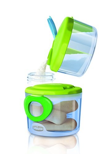 Chicco Easy Meal - Dispensador 2 en 1 de leche en polvo y/o comida, 300ml, 0m +