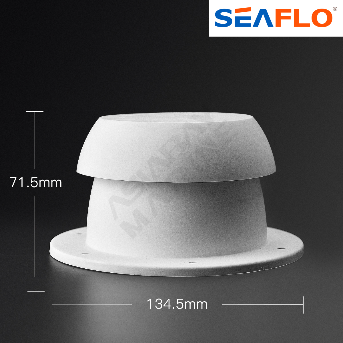 Boot Rv Vent Cap Regendicht Paddestoel Hoofd Vorm Ventilatie Cap Top Mounted Ronde Uitlaat Vent Cap Voor Rv Accessoires