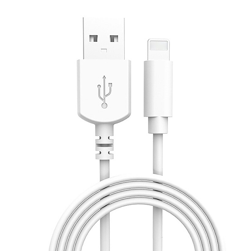 Nitika para apple mfi certificado cabo de dados de carga rápida mfi cabo de dados mfi ao cabo usb 2m: White