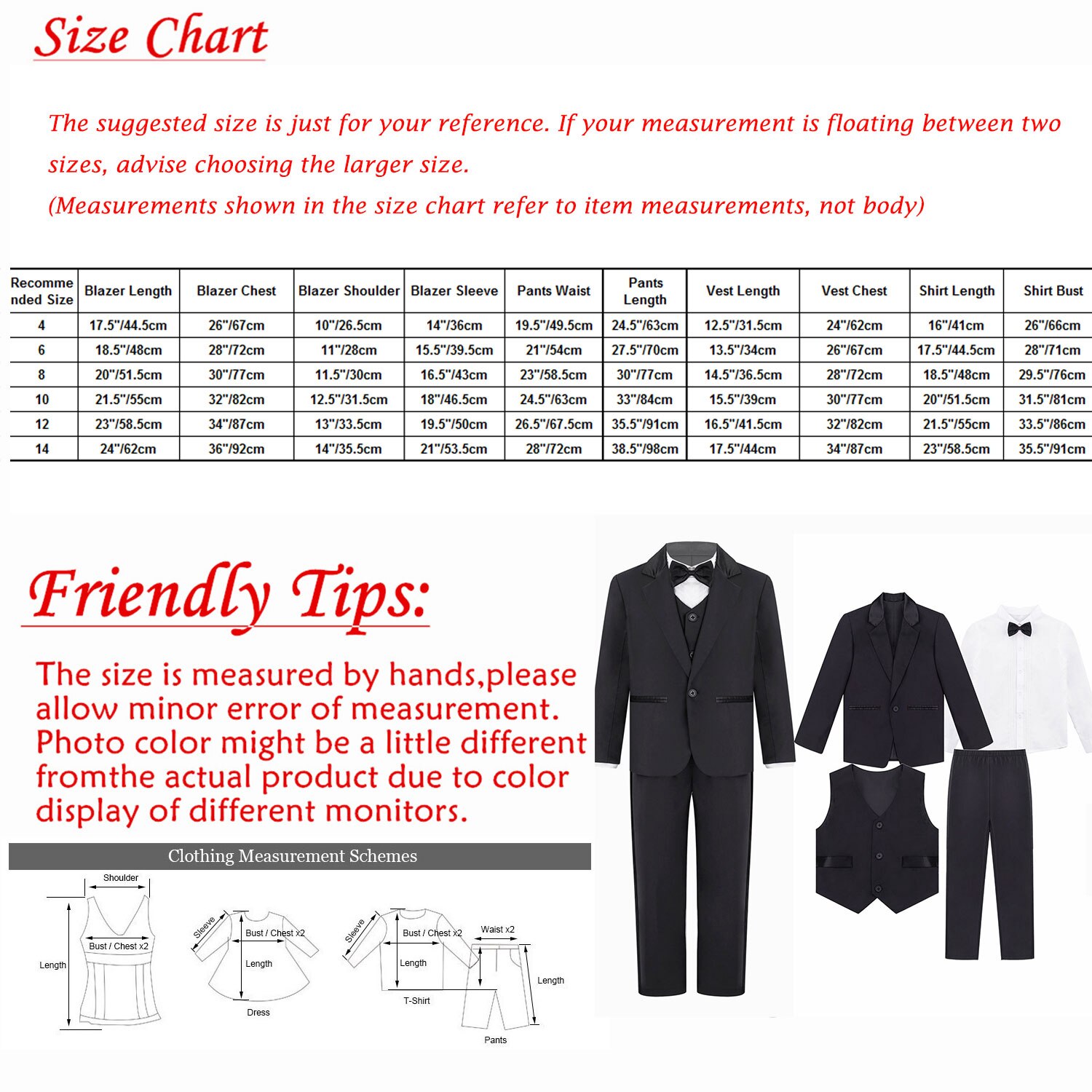 Kids Jongens Bruiloft Pak Tiener Formele Blazer Kleding Set Gentleman Kinderen Dag Afstuderen Refrein Prestaties Jurk Kostuum 4-14Y