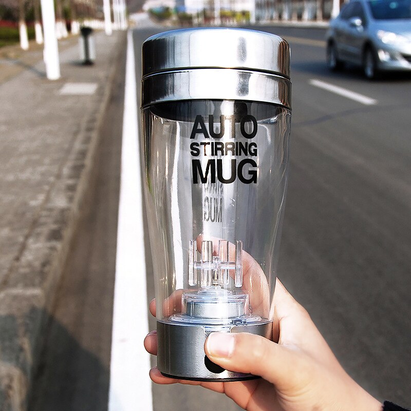 Shaker Bottles Electric Stirring Cup Shaker Bottle 350ml Electric Self Mixing Home Office Automatic Self Stirring Coffee Mug Cup