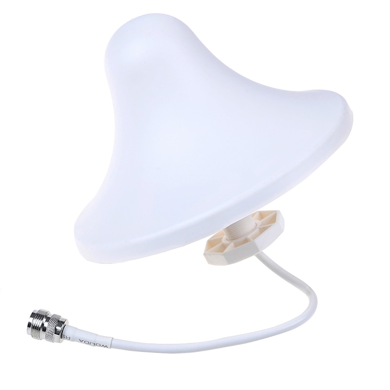 Mobil repeater antenne 2g 3g antenne 800-2500 mhz 4g antenne innendørs tak turnuskandidat antenne gsm wcdma med n hunnkontakt