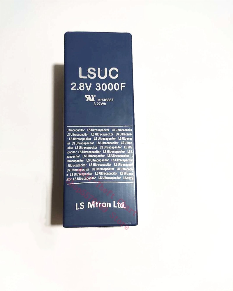 Super Farad Condensator 2.8V 3000F 55*55*155Mm Lage Esr Hoge Frequentie Super Condensator Tweedehands 90% Korea