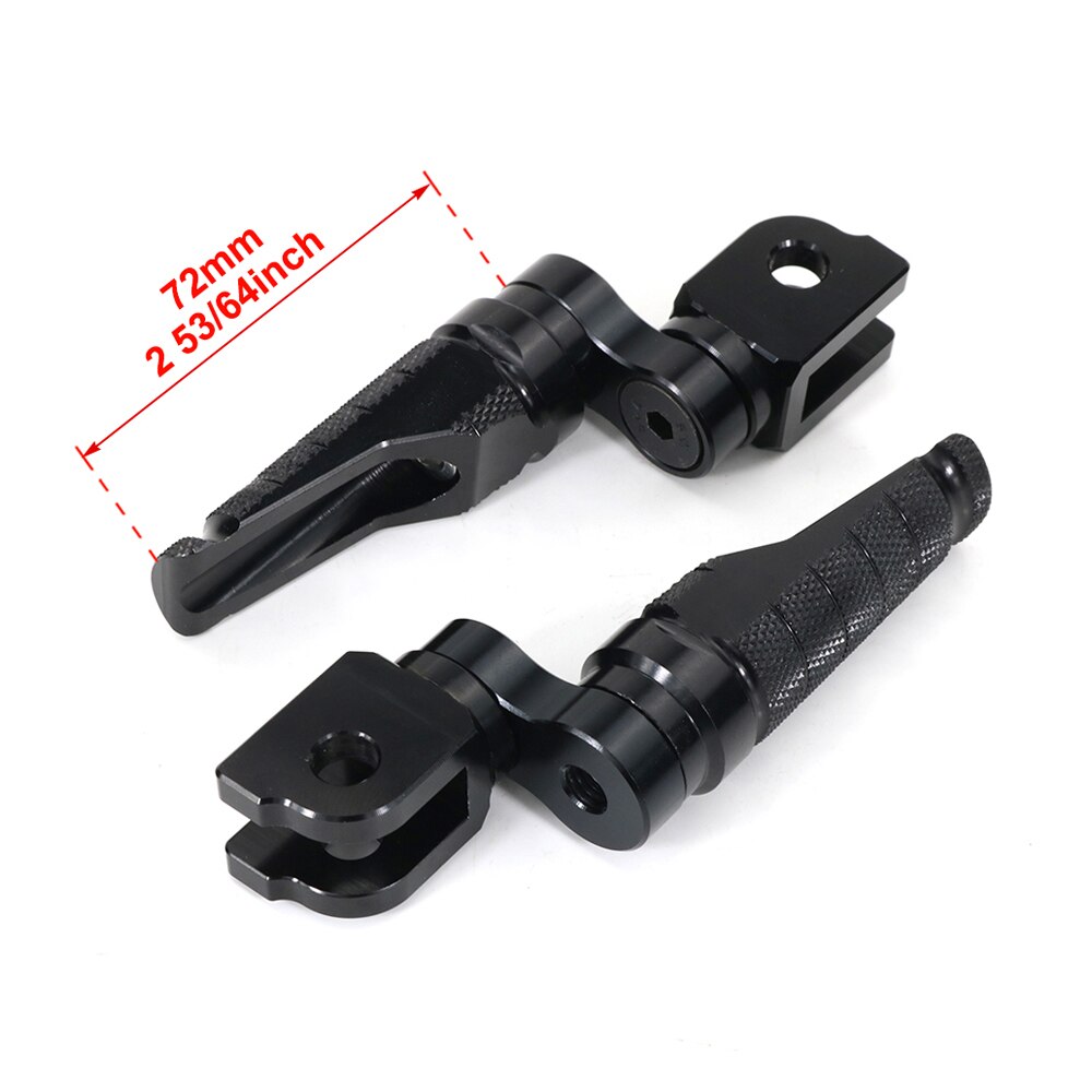 Motorcycle Adjustable Front Foot Pegs Footrest Fit For Honda CBR600F CBR650F CBR250R CBR600RR CBR650R CBR900RR FIRE BLADE MSX125