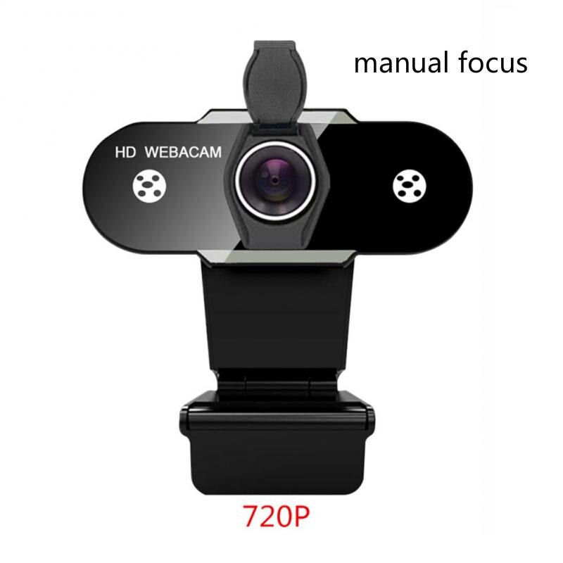 Hd 2K/1080P/720P/480P Autofocus Webcam Met Microfoon En Privacy Cover ruisonderdrukking High-Definition Usb Webcam Camera: 720p