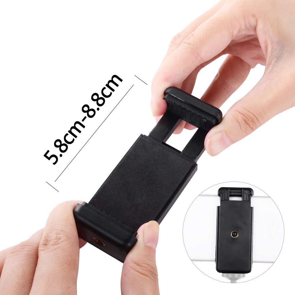 1/4 Shoe Adapter Metalen Swival Ball Head Voor Camera Statief Led Licht Flash Bracket Houder Mobiel Clip Kit