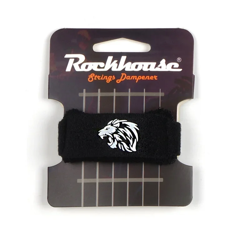 Cordes de guitare, amortisseur de bruit muet, bande de faisceau de guitare, amortisseurs de silencieux, enveloppes de cordes pour guitare acoustique, basse, pièces de ukulélé: WHITE
