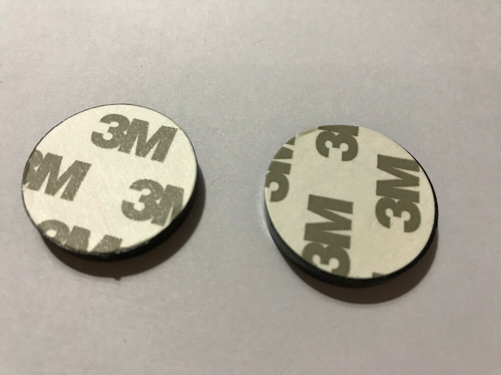 (100 pcs/lot) 125Khz EM4100 Stickers RFID Patrol Coin Card Key Tag Label Access Control Guard Tour System Checkpoint