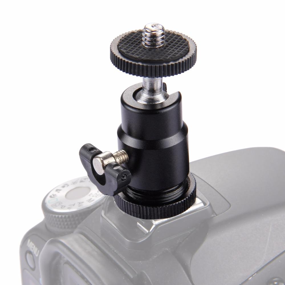 Tripod Ball Head 360 Degree Swivel Konsait Mini Ball Head Mount Shoe Tripod Head Tripod Screw Head With Lock