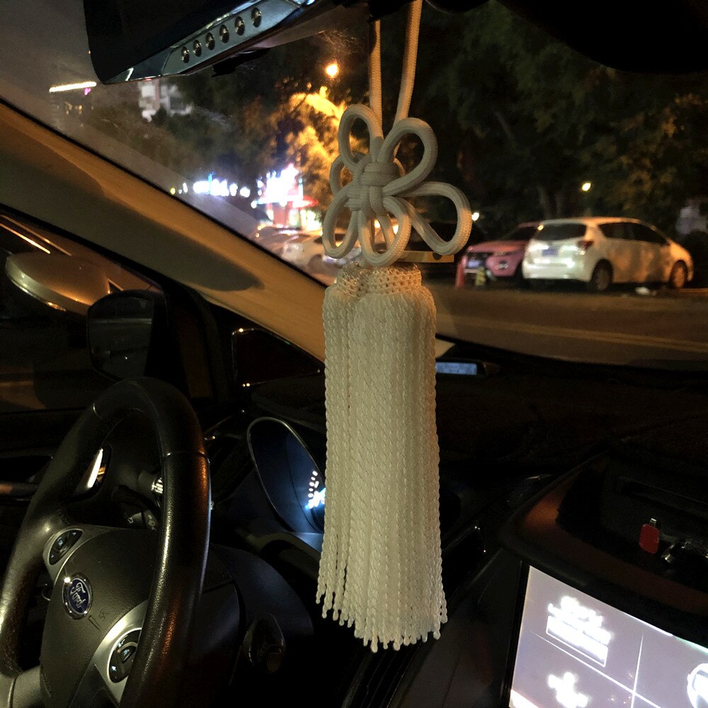 1 pièces JP jonction produire blanc Fusa Kiku noeud plus de couleurs pour voiture Auto rétroviseur fixation