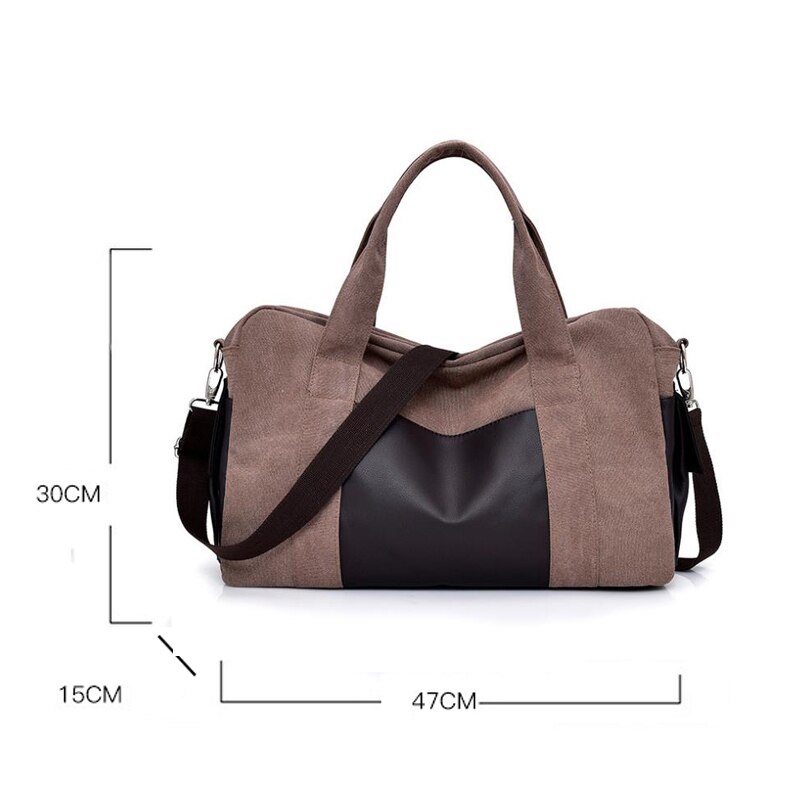 Large Capacity Canvas Travel Bags Casual Men Hand Luggage Travel Duffle Bag Big Tote 5 Colors Male Crossbody bag PT1234: 5