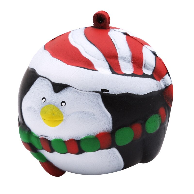 Kawaii Sneeuwpop Mini Santas Anti Stressbal Squeeze Speelgoed Squishy Stijgende Stress Squishy Speelgoed Huisdieren Fun Kids