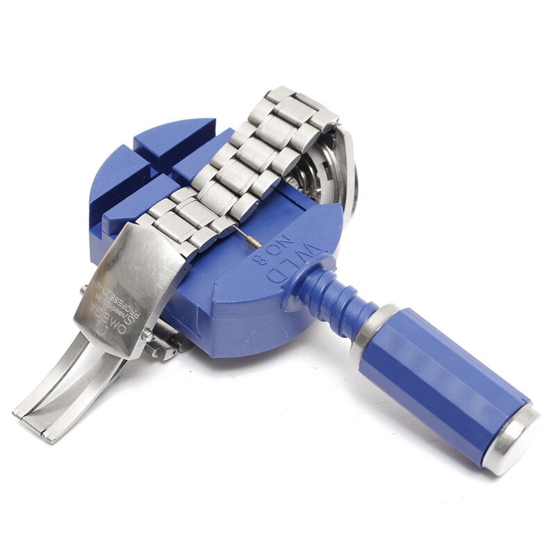 ! 3Pcs Horloge voor Band Spring Bars Strap Link Pins Remover Richter Opener Repair Tool Met Case