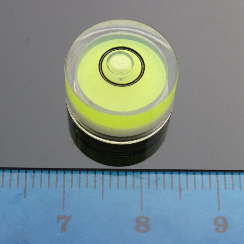 HACCURY 15*8mm Acryl waterpas Camera Accessoires mini waterpas Circulaire bubble level Balancing apparatuur