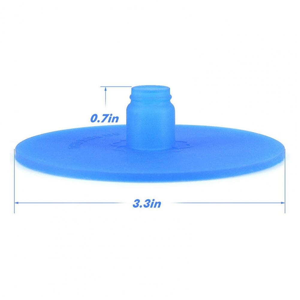 5Pcs Silicone Waterless Fermenting Airlock Lids Covers for Wide Mouth Mason Jar