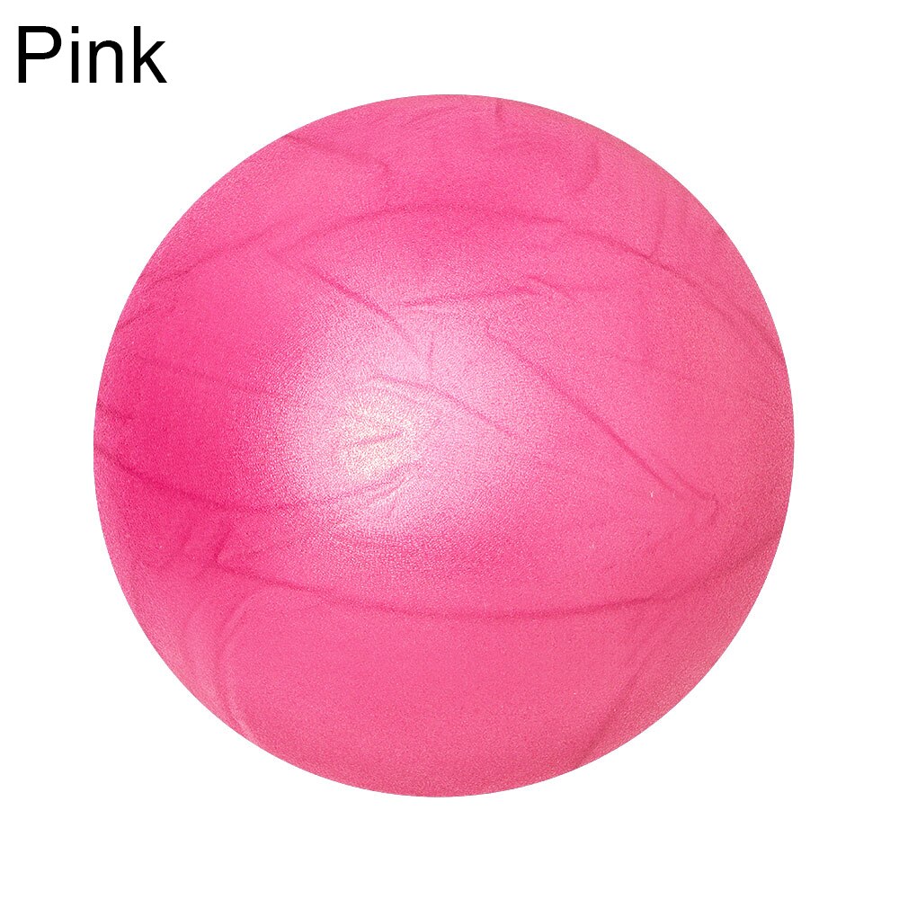 25cm Yoga Ball Pilates Bälle Fitness Anti platzen Schwangerschaft ÜSpund Bälle drinnen-Ausbildung Liefert Sport Unterhaltung: Rosa