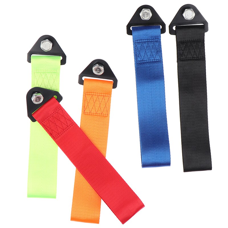 1pc Universal Towing Rope High Strength Nylon Trailer Tow Eye Strap Tow Strap